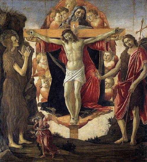 Sandro Botticelli Holy Trinity China oil painting art